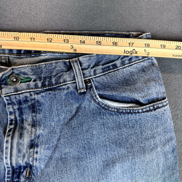 Tommy Hilfiger Jeans Mens Sz 36x30 Custom Straight Denim Pants Streetwear - Picture 5 of 12